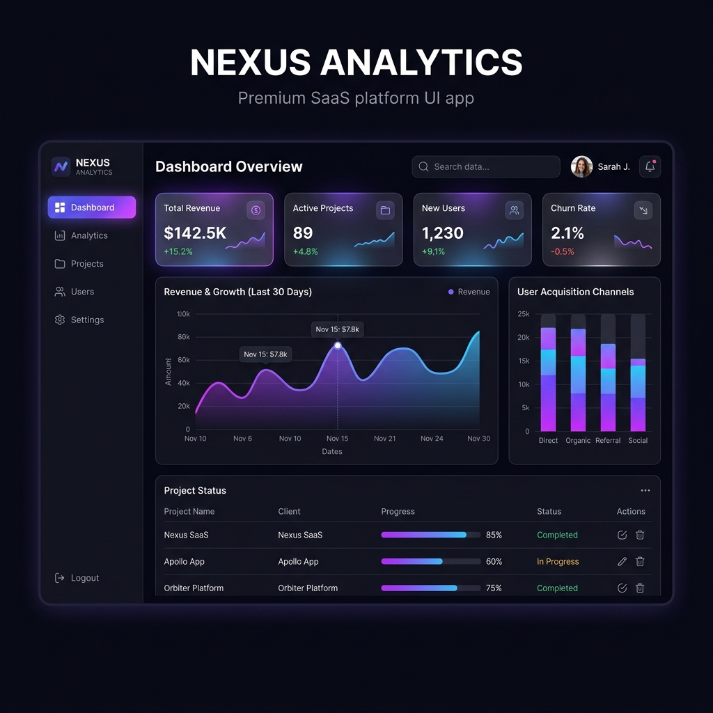 Nexus Analytics Dashboard
